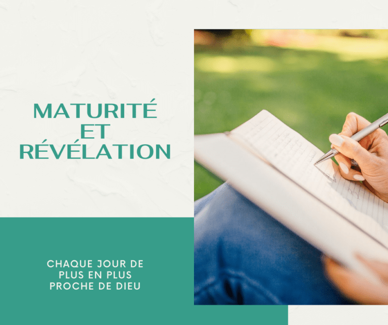 Maturité et Révélation